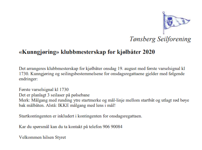 Klubbmesterskap